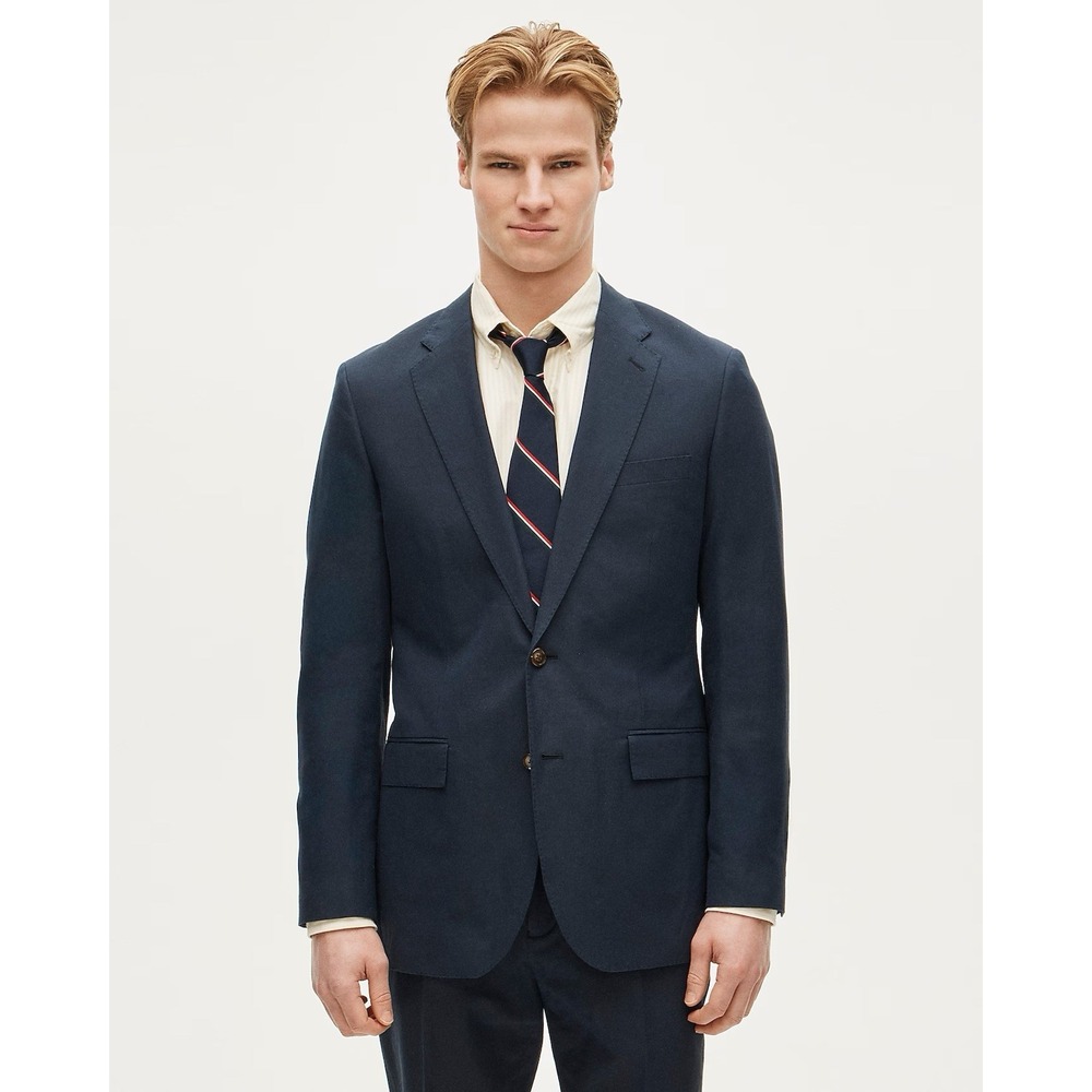 J. CREW Ludlow Slim-fit suit jacket in Baird McNutt Fabric Size 40 S $328 CQ523